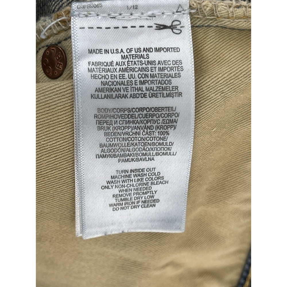 RRL Double RL Ralph Lauren Selvedge Jeans 34x32 Slim Fit Made in USA - Picture 5 of 16